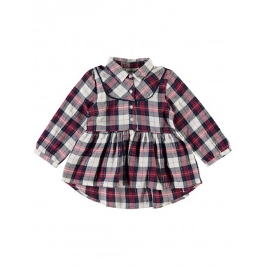 b.na abito a camicia, quadri modello Fineva